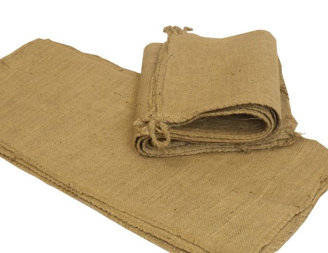 Hessian Sandbags with Drawstring