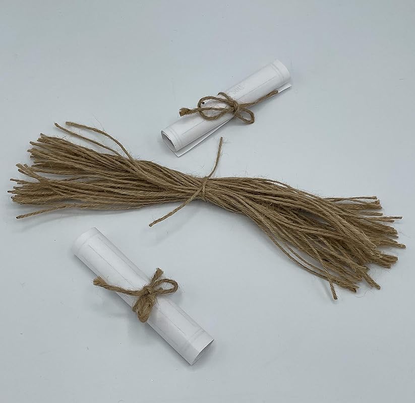 30cm Precut Jute Twine Strings - 200 Pcs uses