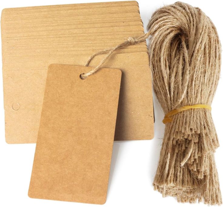 30cm Precut Jute Twine Strings - 200 Pcs tag