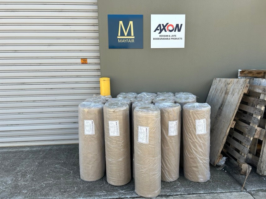 Hessian Cloth Heavy Duty 18oz, 1.83 Meter x W, 50 Meter L, 305gsm