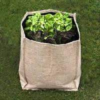 Portable Hessian Indoor/Outdoor Plant Grow Bag 30cm x 30cm x 28cm MOQ - 5X