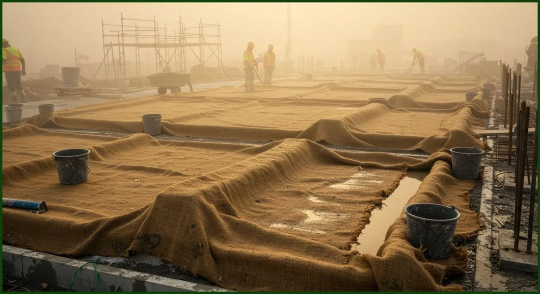 Use of Plastic Free Hessian Geotextiles in the Civil Construction Industry – A Sustainable Solution by Axon