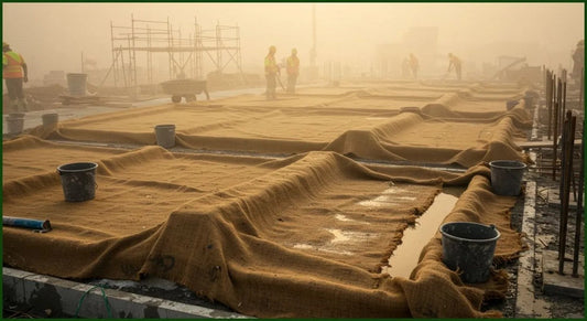 Use of Plastic Free Hessian Geotextiles in the Civil Construction Industry – A Sustainable Solution by Axon