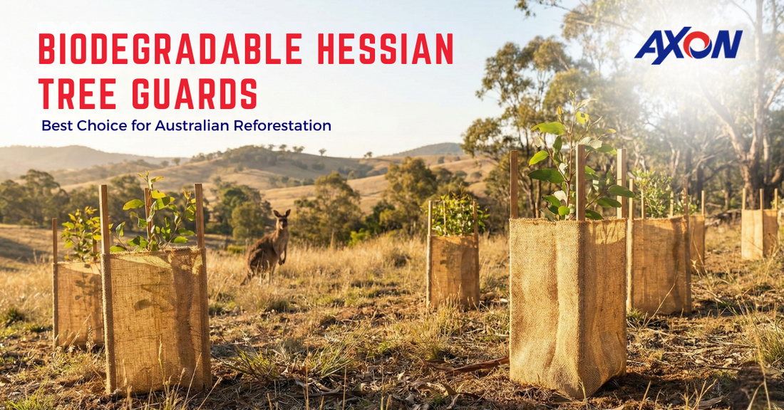 Biodegradable Hessian Tree Guards: Best Choice for Australian Reforestation