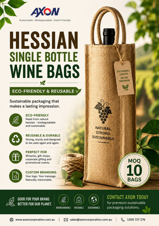 How Effective Are Hessian Wine Bottle Bags for Sustainable Promotion?