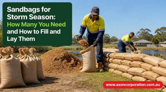 Sandbags for Storm Season: How Many You Need and How to Fill and Lay Them