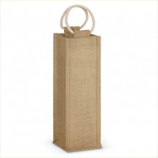 Hessian Single Bottle Wine Bags Eco-friendly & Reusable