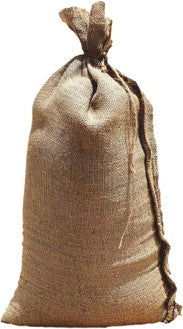 Hessian Sandbags with Drawsting Bulk Bale - 84cm x 36cm -Tight Weave Heavy Duty