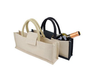 Eco-friendly Hessian Wine Gift Bag