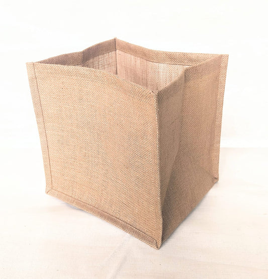 Portable Hessian Indoor/Outdoor Plant Grow Bag 30cm x 30cm x 28cm MOQ - 5X