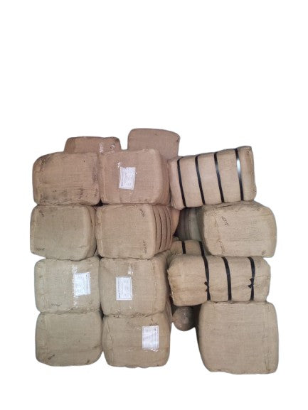 Wholesale Bulk Hessian Bags 57cm × 38cm – 10kg Capacity – Bale of 500 Bags