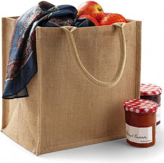 Eco-friendly Hessian Print Your Logo Promotional Bags
