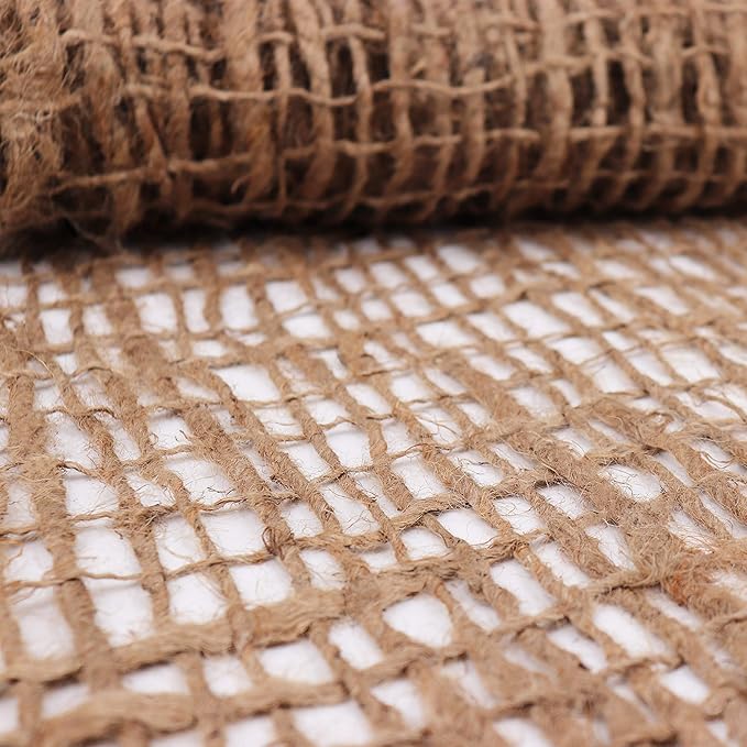 Jute Soil Saver Mesh (Geotextiles) 1.22m W x 30m L 500gsm Roll