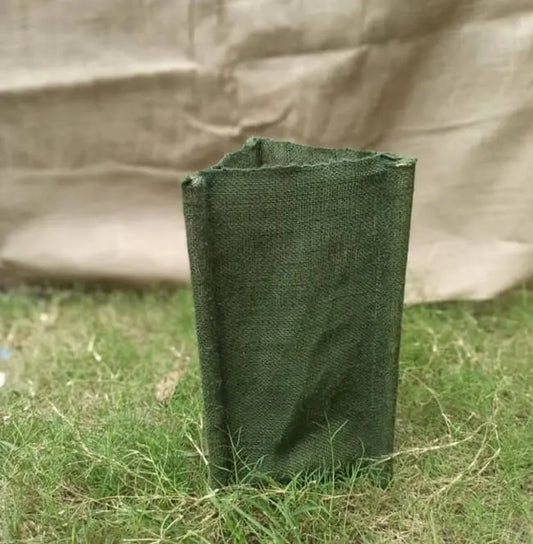 Biodegradable Hessian Tree Guard Sleeves (Green) - MOQ 100 pcs Carton