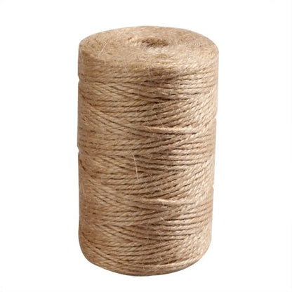 Natural Jute Twine, 2.5mm, L 50m, 80g Spool - MOQ 10 Spools