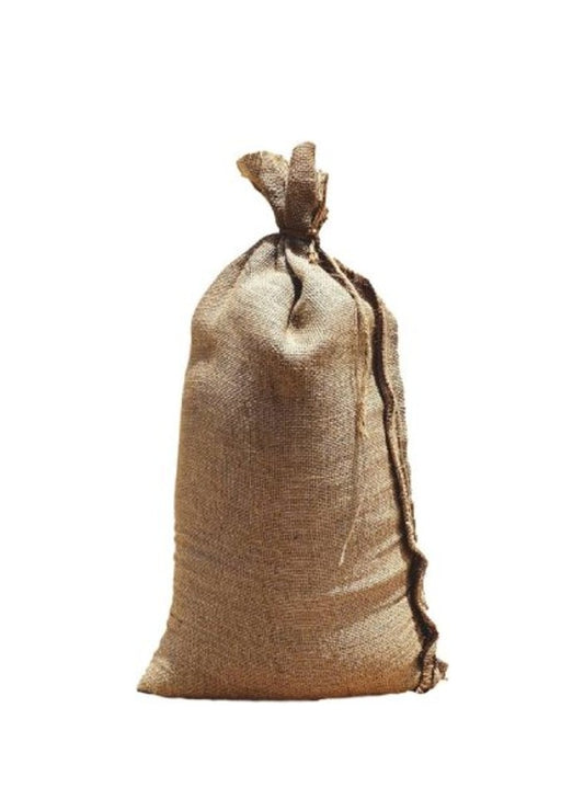 Hessian Sandbags with Drawstring 84cm L x 36cm W 305gsm - Heavy Duty