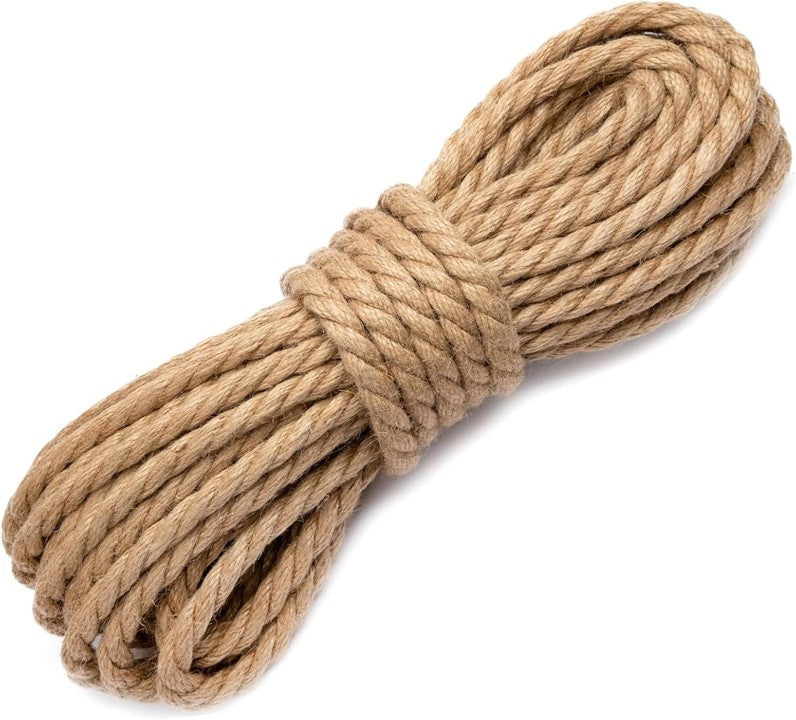 10mm x 20m Natural Jute Rope