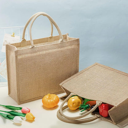 Eco-friendly Shopping/Promotional Hessian Bags Large Size