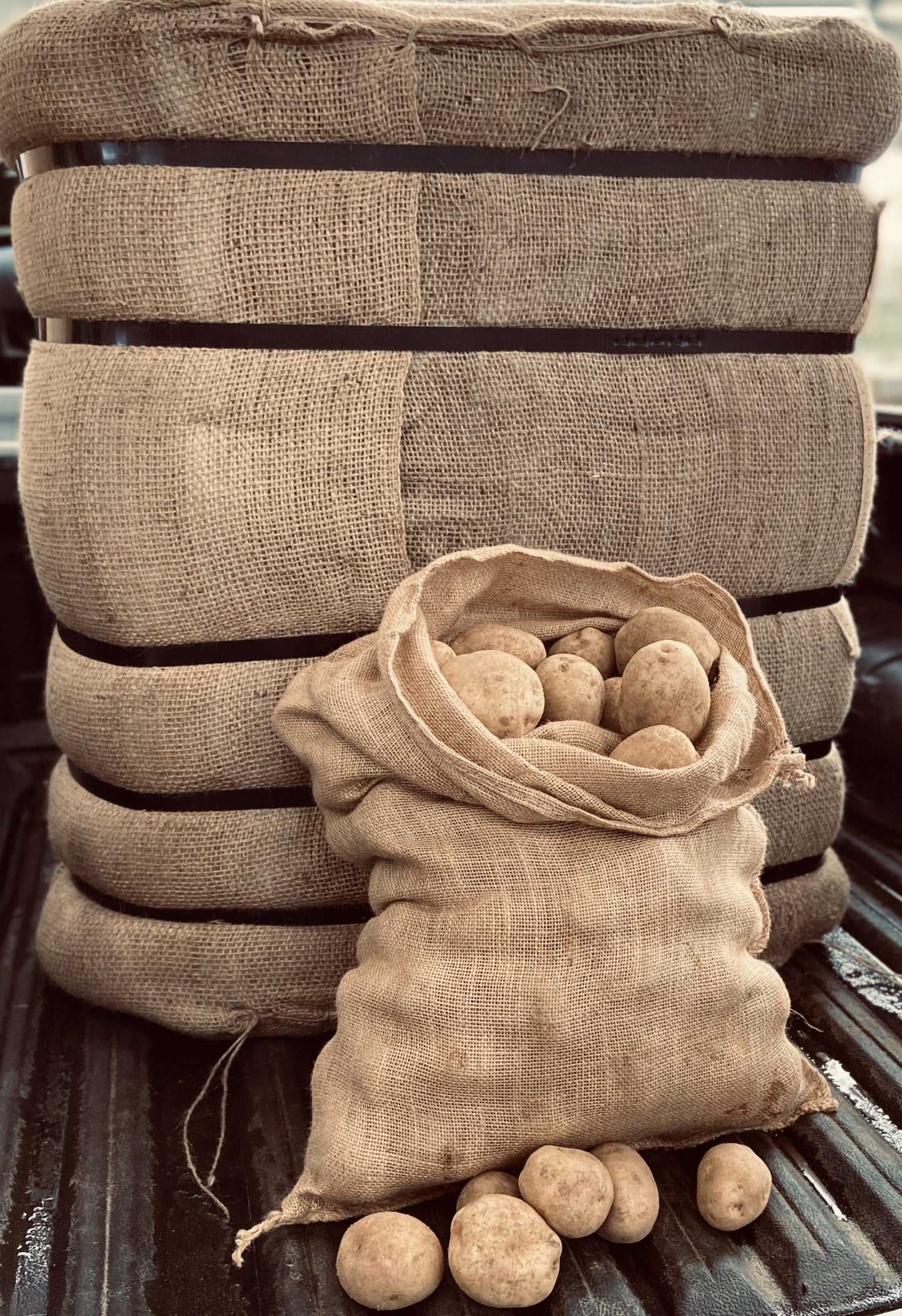 Wholesale Hessian Bags - 75cm x 45cm Medium Size - Bale of 500 Bags