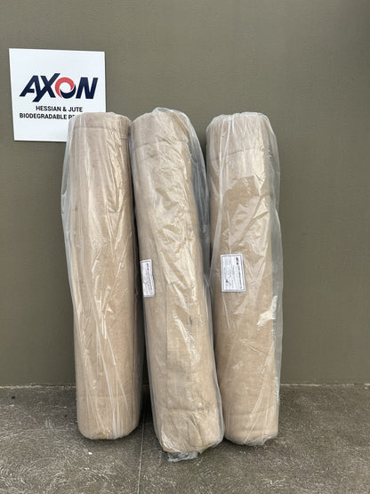 Jute Matting 750 Gsm, 1.83m X 25m Geotextiles Roll Unslit - Contact Us for Oversize Shipping Rate