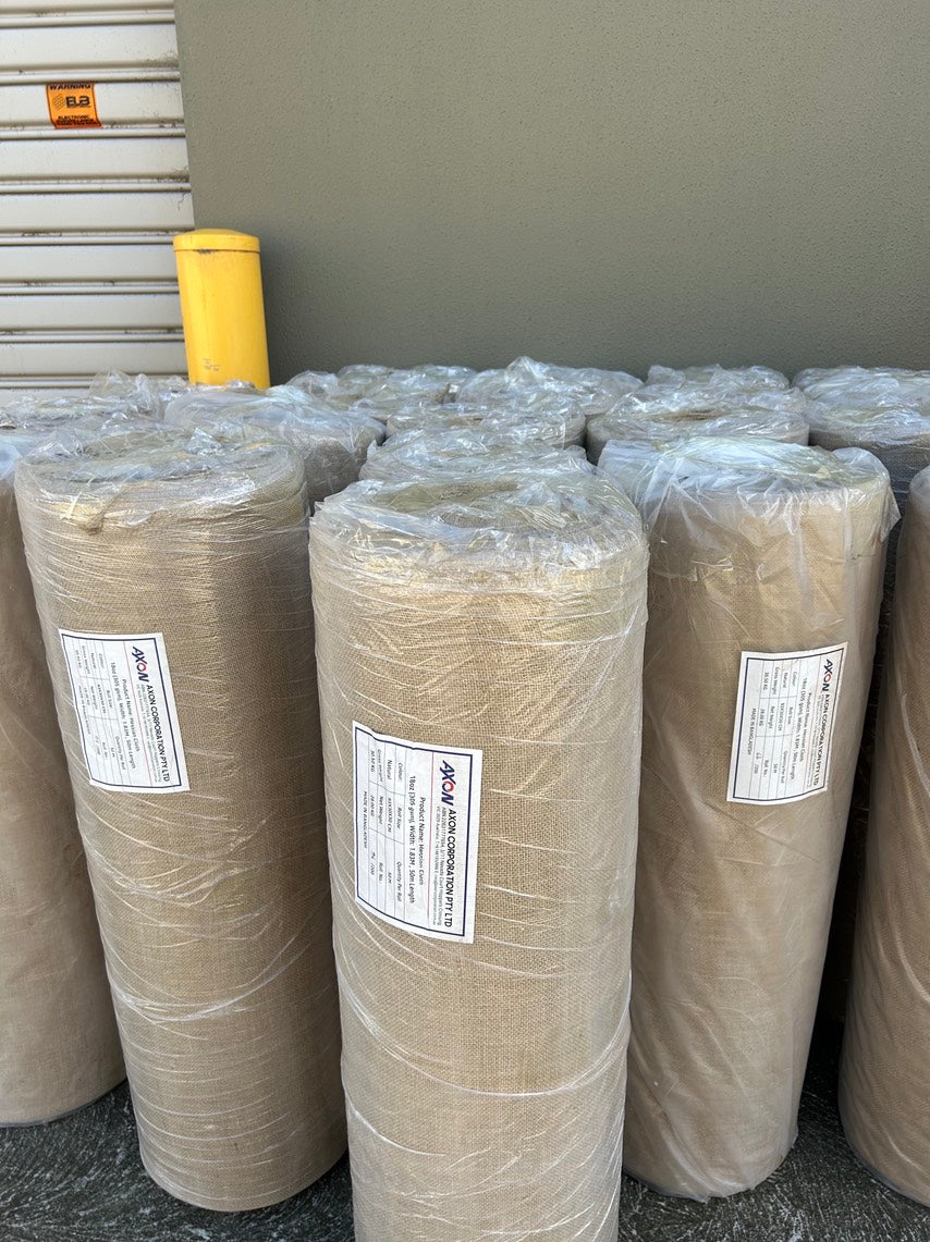 Hessian Cloth 18oz 1.83 Meter W, 50 Meter L, 305gsm