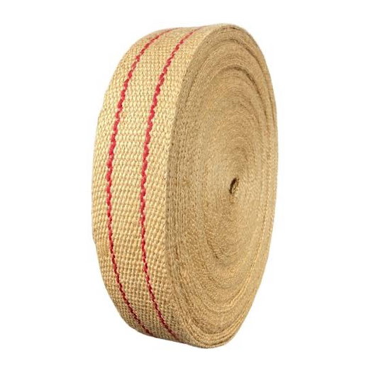 Jute Webbing Red Stripe for Upholstery & Craft