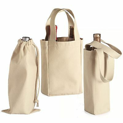 Hessian Wine Promotional Bags