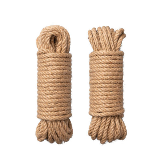Jute Rope/Cord 6mm x 20m per Coil - Natural  and Compostable