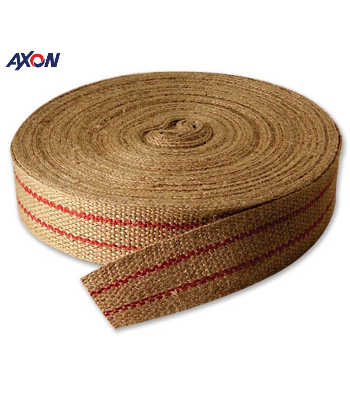 Jute Webbing Red Stripe for Upholstery & Craft
