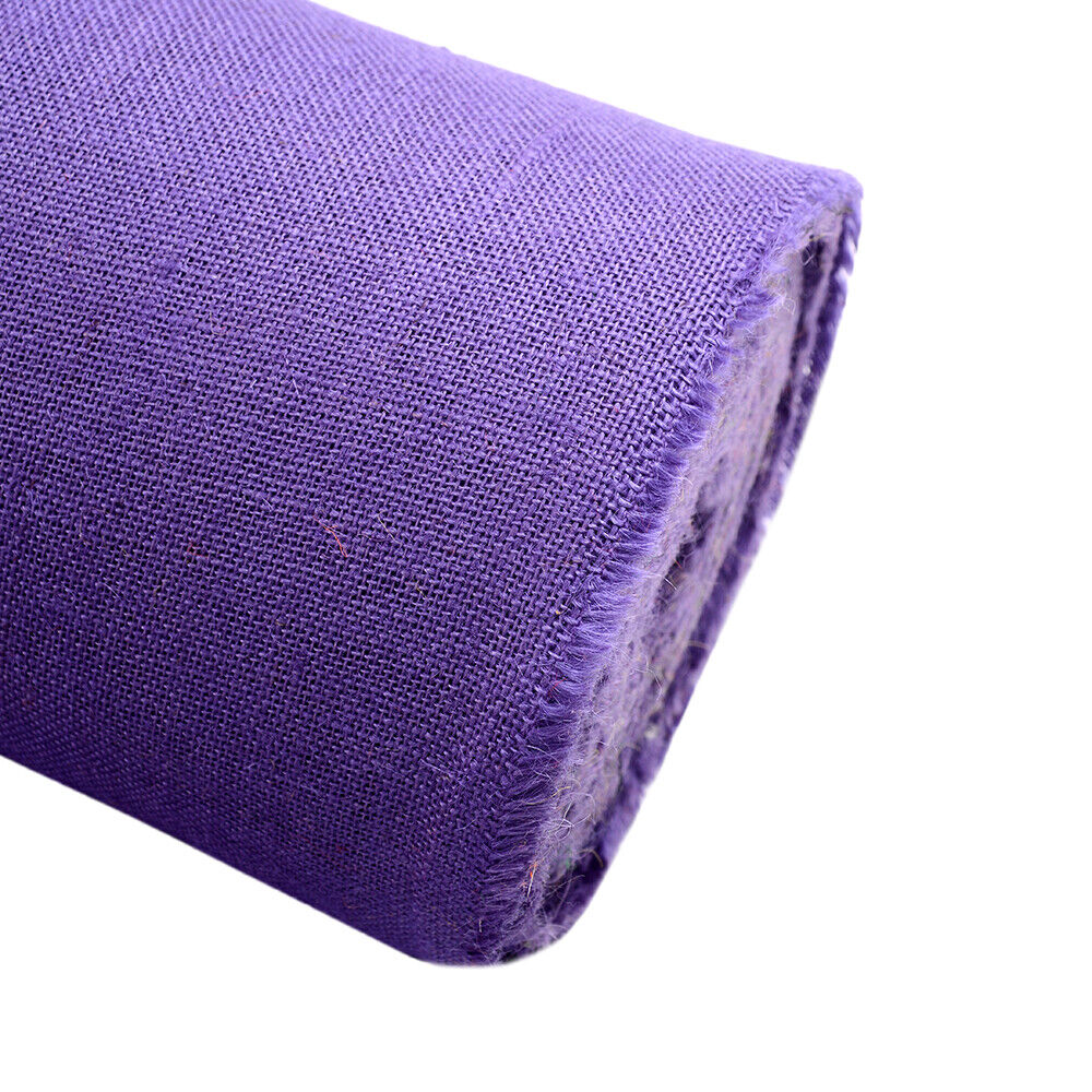 Navy Blue Hessian Fabric 1.38m x 10m Roll, 18oz, 305gsm